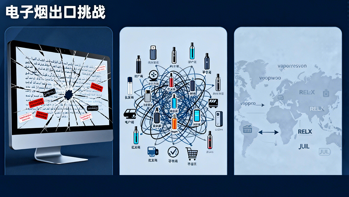 电子烟出口痛点